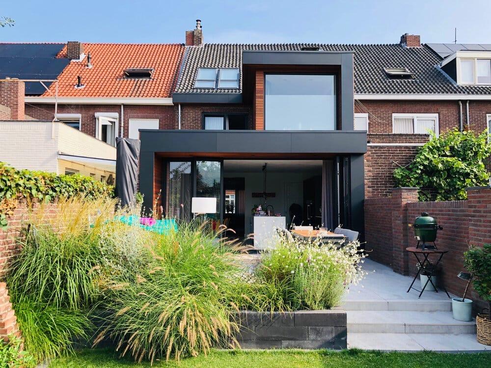 Aanbouw juiste afmetingen